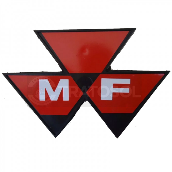 Emblema Da Grade Dianteira Trator Massey Ferguson 50X 55X 65X 85X 95X